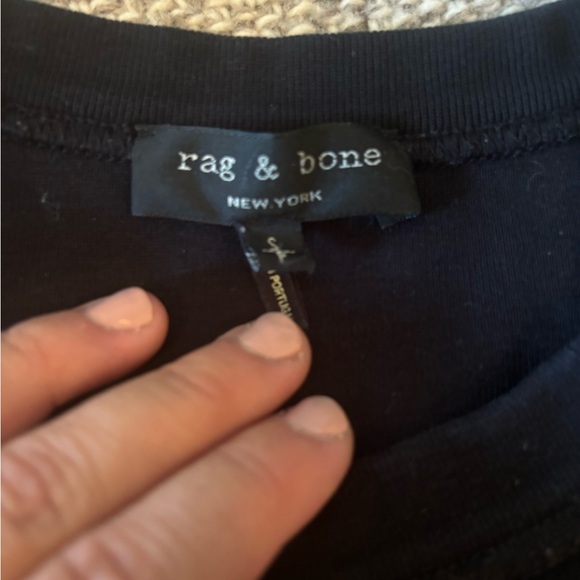 rag & bone Ribbed Sleeveless Slit Pencil Midi Dress - Picture 4 of 5